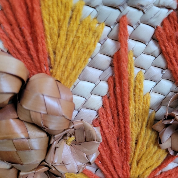 Straw mini bag, super cute. PERFECT FOR SUMMER - Picture 7 of 9